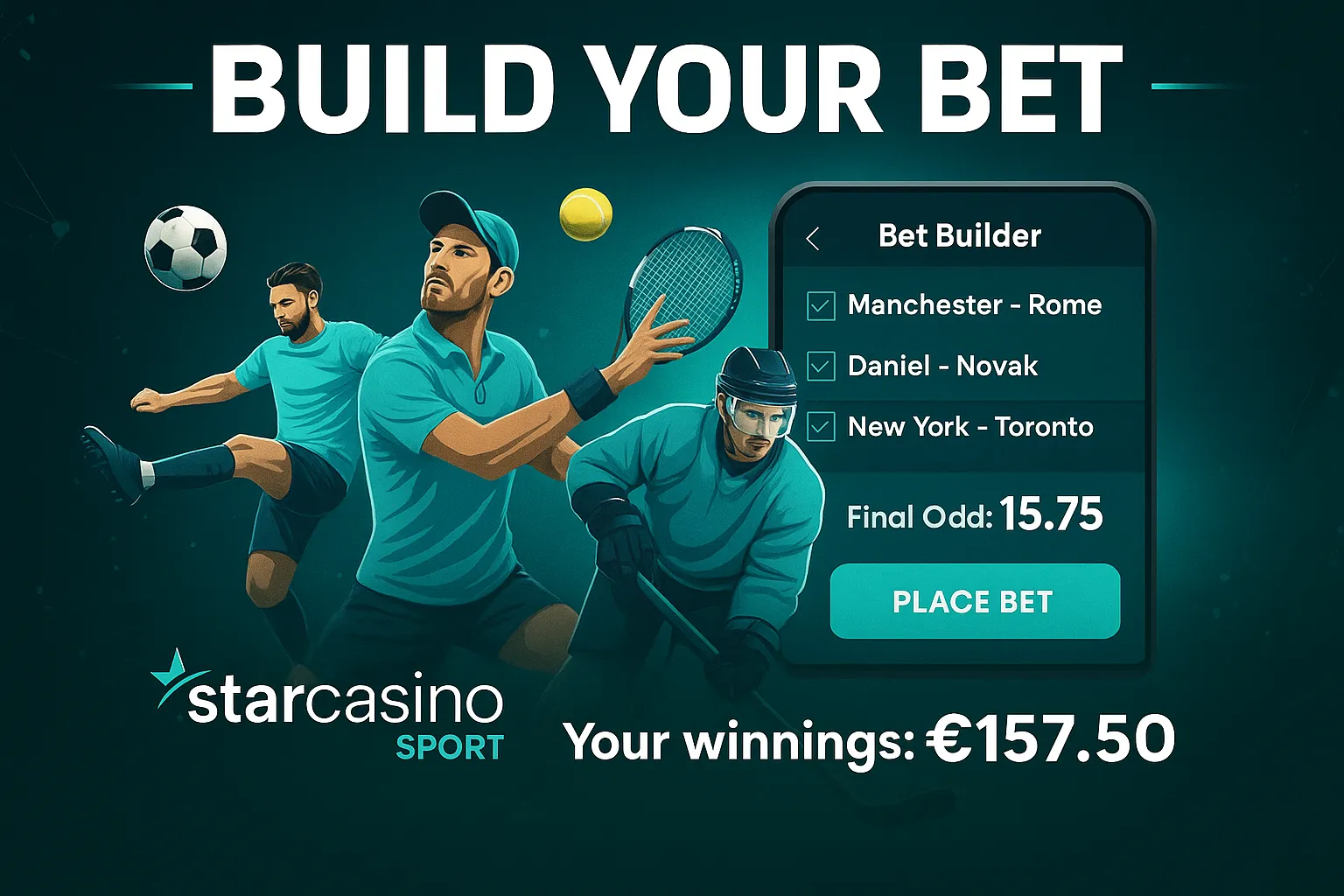 starCasino Build Your Bet